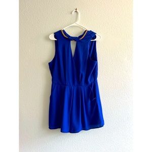 XOXO blue romper size M